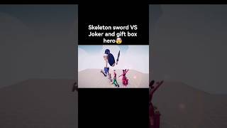 Skeleton Sword vs Joker &amp; Gift Box Hero ⚔️💥 | Ultimate Showdown!