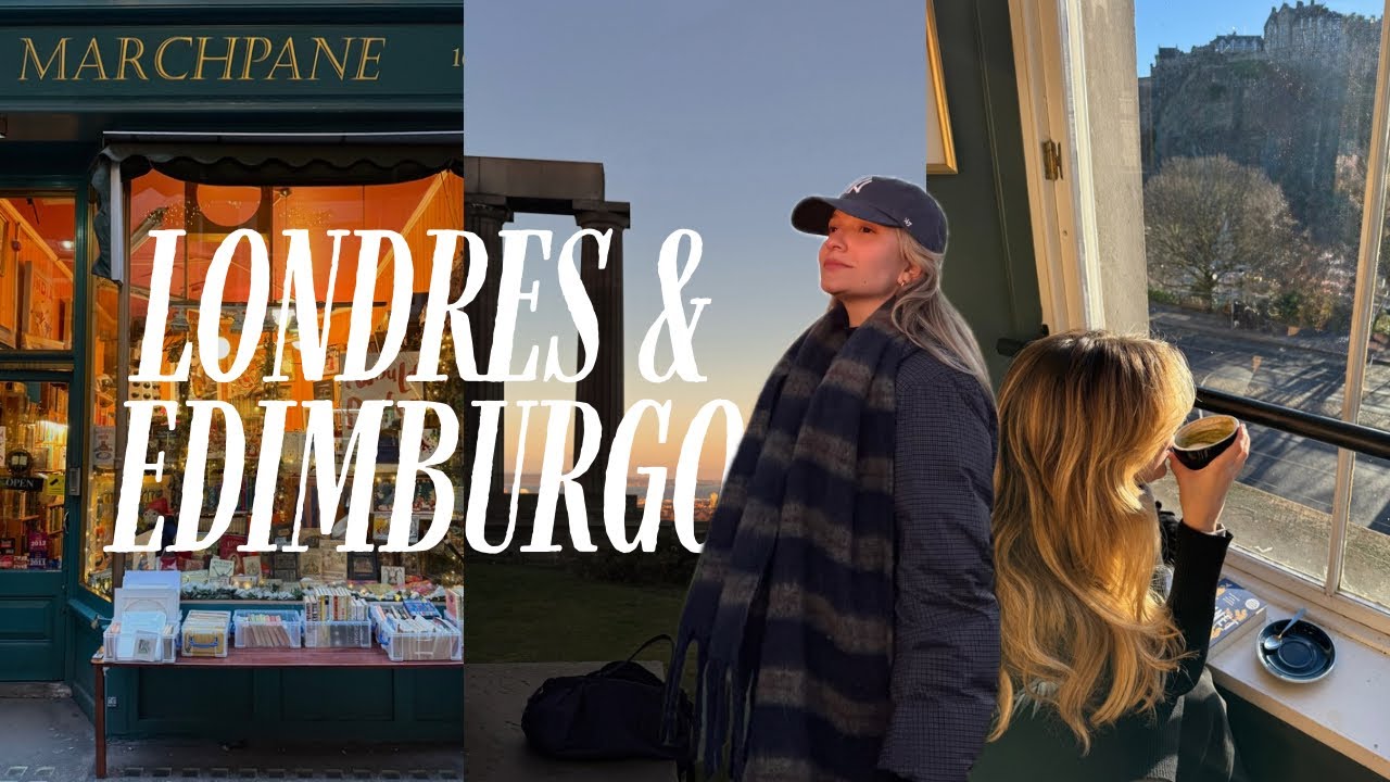 Londres, Edimburgo, livrarias e muito amor