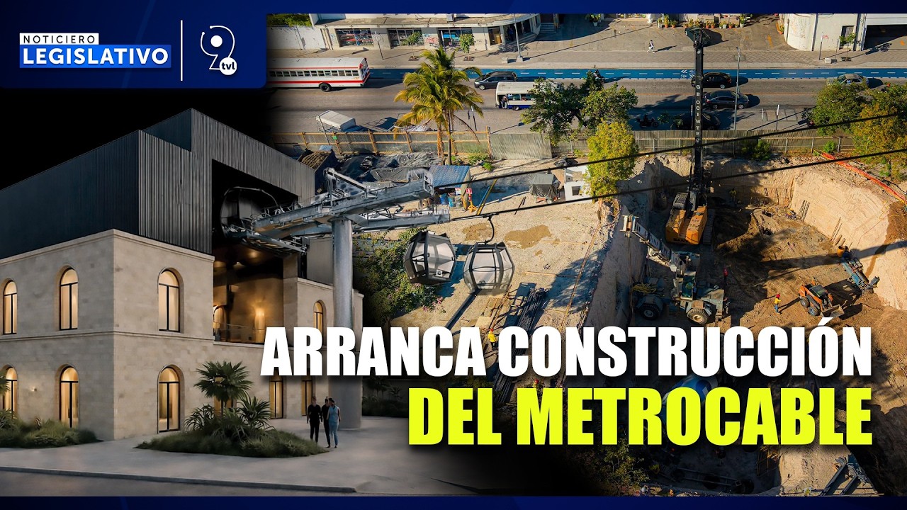 Gobierno inicia construcción del Metrocable en el AMSS | Noticiero Estelar - 12 febrero 2026