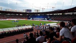 Fc Zürich Fans Great Tifo In The Derby Against Grhoppers 28.July 2018