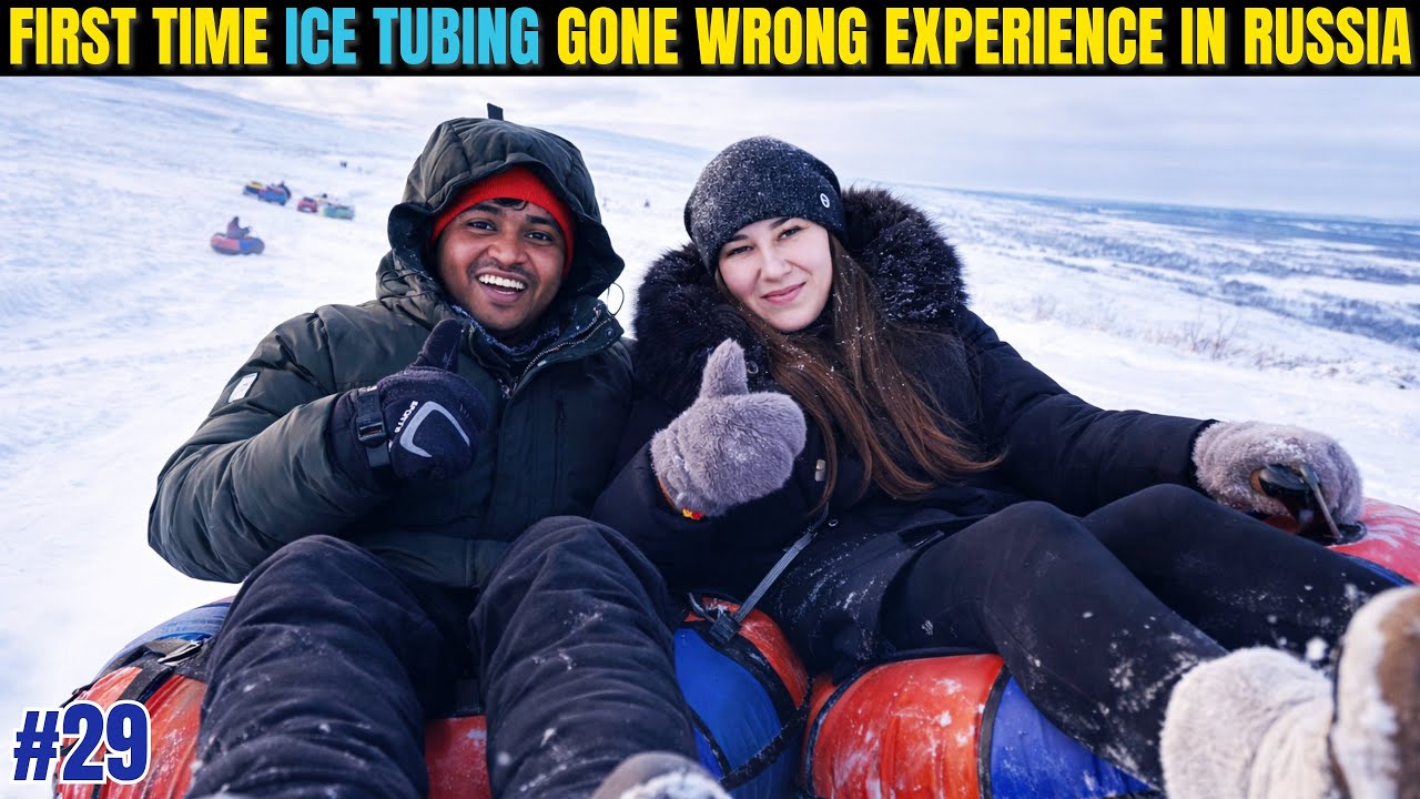 Ice Tubing in Russia 🇷🇺 