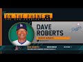 Dave Roberts breaks down the events following Justin Turner testing positive for COVID | 10/30/20