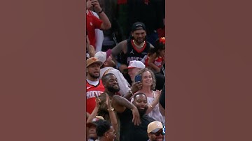 BIG TIME sequence in OT 😤 #rockets