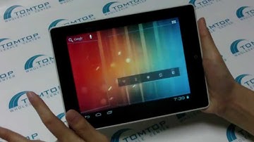 8 inch Android 4.0 Tablet PC with WiFi & Dual Camera - Tomtop Online Wholesale Store