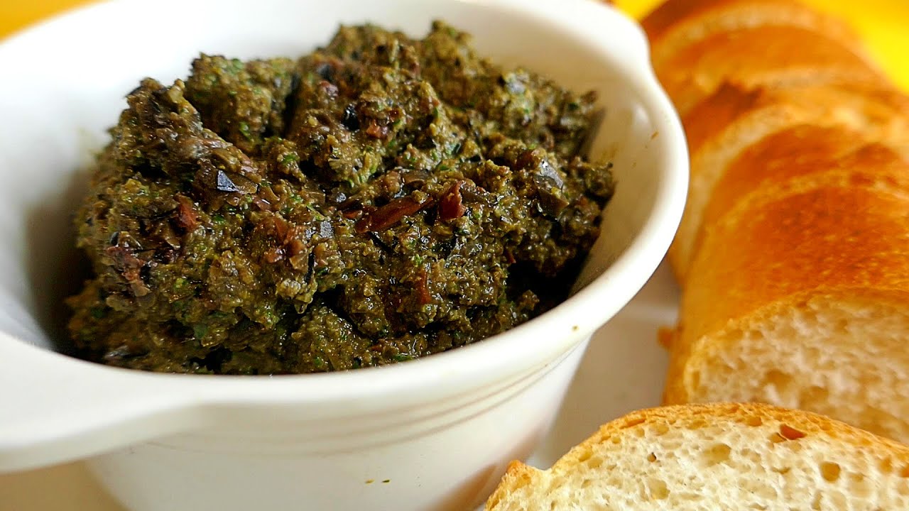 Easy and Delicious Olive Tapenade YouTube
