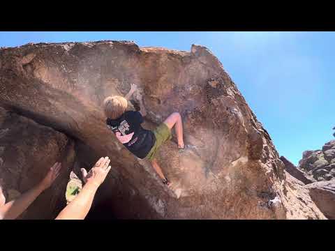 Beta Video for climb The Gleaner Sit v10, Bishop