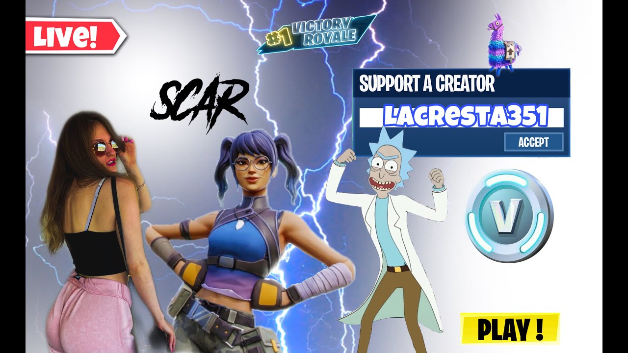 🔴LIVE FORTNITE/ SERVER PRIVATI /SFILATE /ARENA TEAM - YouTube