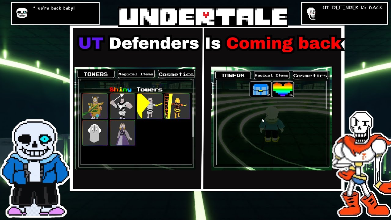 This Roblox Undertale Game is COMING BACK!? (Undertale Defender)