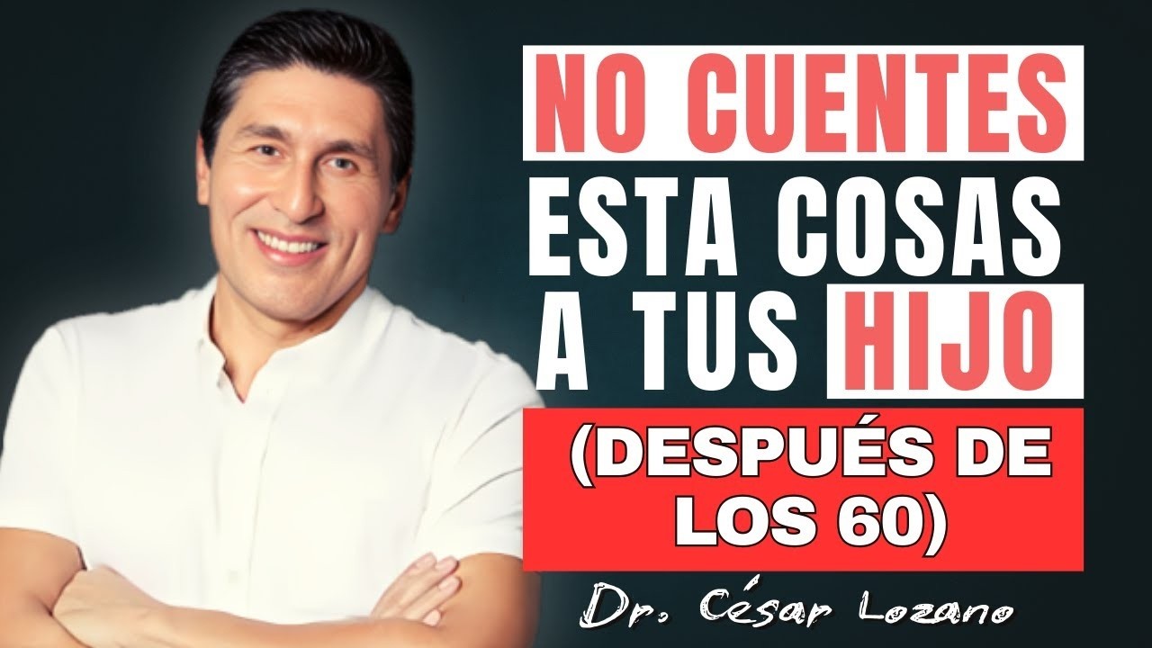 Después de los 60: 8 Cosas que Nunca Debes Decir a tus Hijos (Aunque Duela)