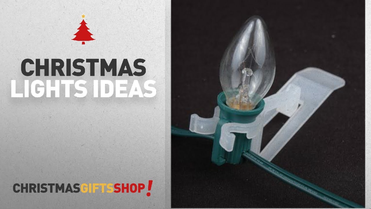 Top Christmas Lights Clips Novelty Lights, Inc. 39032 AllInOne Light