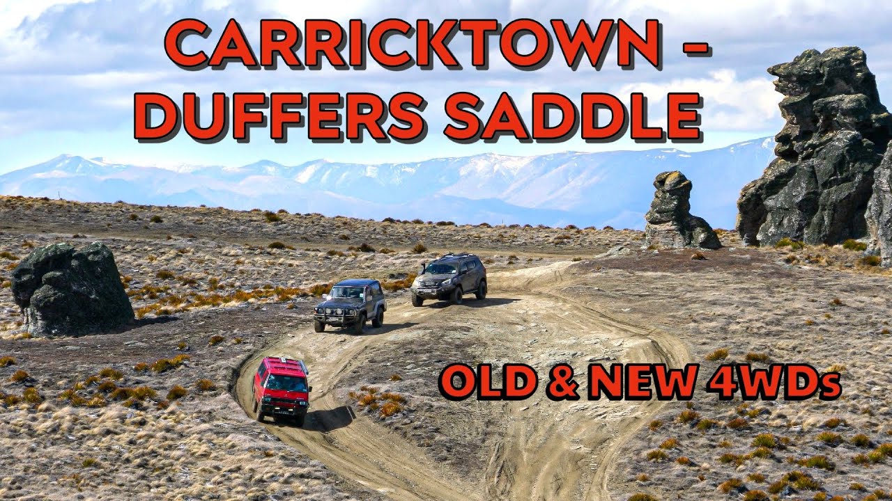 Клуб любителей 4-колесного вождения Южного Кентербери едет в Карриктаун и Дафферс-Сэддл