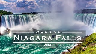 Niagara Falls, Canada  / USA   by drone [4K]