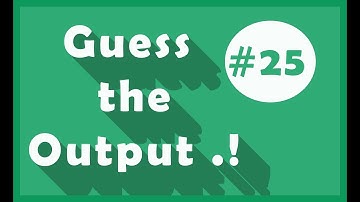 Guess The Output Series (#25) | C Language