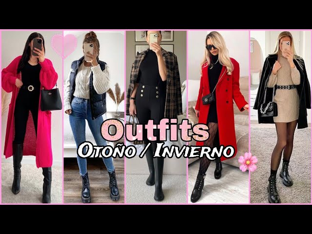 Outfits Bonitos de moda otoño invierno ♡ 2023-2024 / looks para