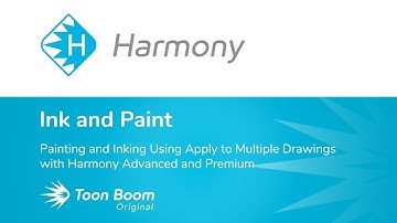How to Paint and Ink Using Apply to Multiple Drawings with Harmony Advanced and Premium