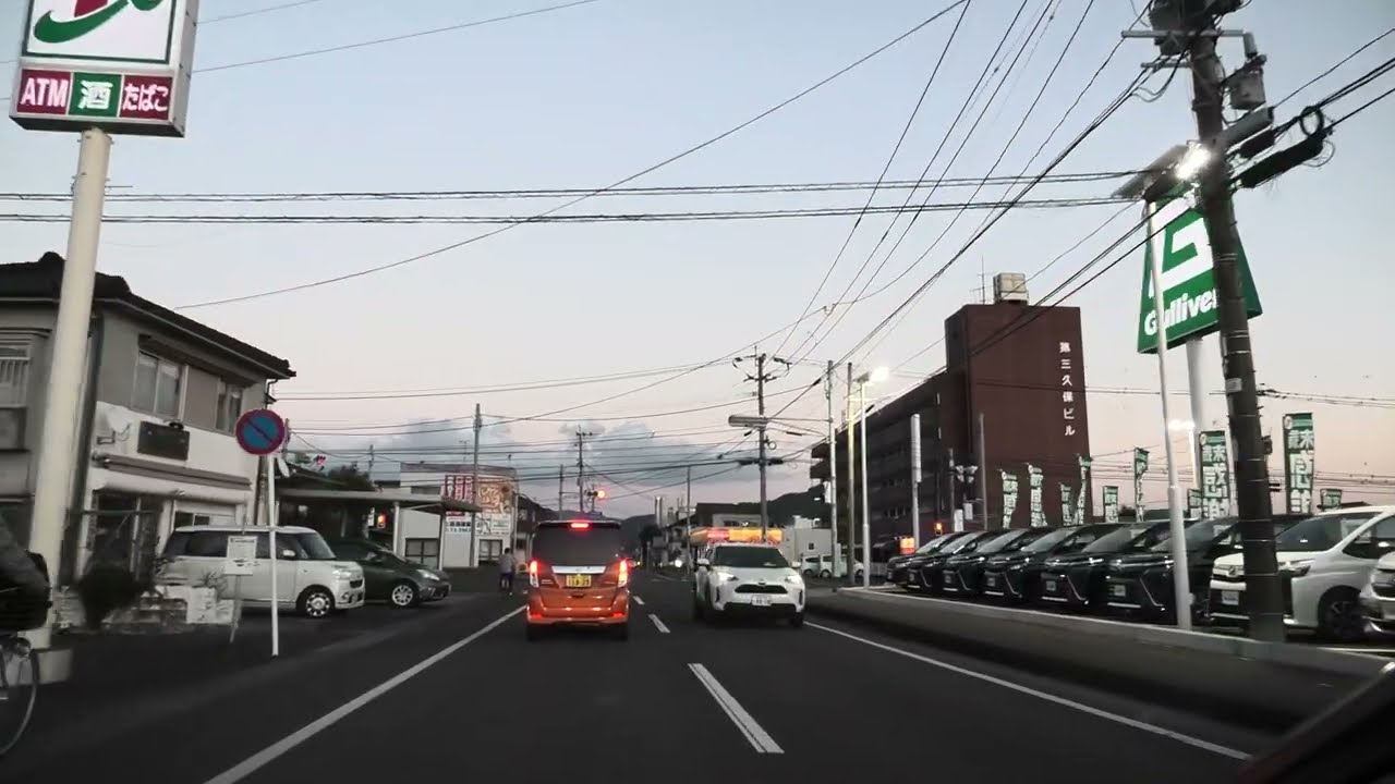 広瀬西山交差点～国分駅（東口） [ #霧島市 4K/30p 車載動画 2021ドライブ]