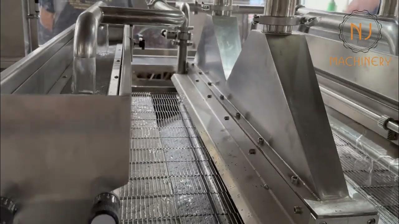 chocolate enrobing line water testingNJ Machinerychocolate coating