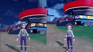 mClassic (Switch) 1080p Without vs 720p + mClassic