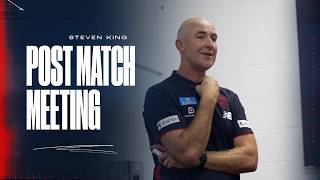 "Thank-you for believing in yourselves" 😭 Steven King Post-Match