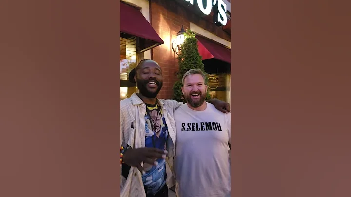 Me & my brother Bryan Braddock kicking it outside ...