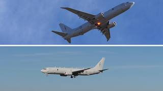 RNZAF Poseidon P-8A double touch and go at CHC 23 June 2026 (KIW3) NZ4803