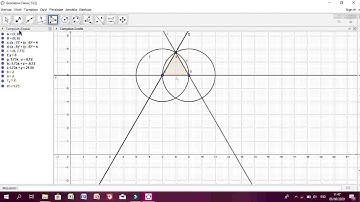 Tutorial Geogebra: 9. Segitiga (Cara Menggambar Segitiga)