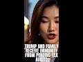 Trump and family receive immunity from pending tax audits, contradicts accountability.