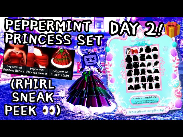 PEPPERMINT PRINCESS SET [ROYALE HIGH]