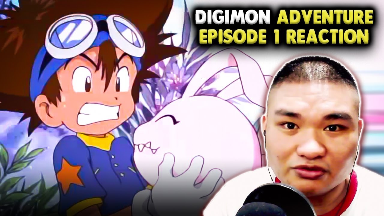 НАЧАЛО ПУТЕШЕСТВИЯ!! 🔥 Реакция на «Приключения Дигимонов» (1999), Эпизод 1 | АНИМЕ-РЕАКЦИЯ