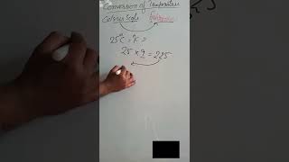 How to change Celsius into Fahrenheit || Temperature Conversion