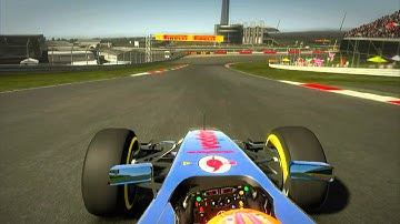 F1 2012 Austin Setup And HotLap