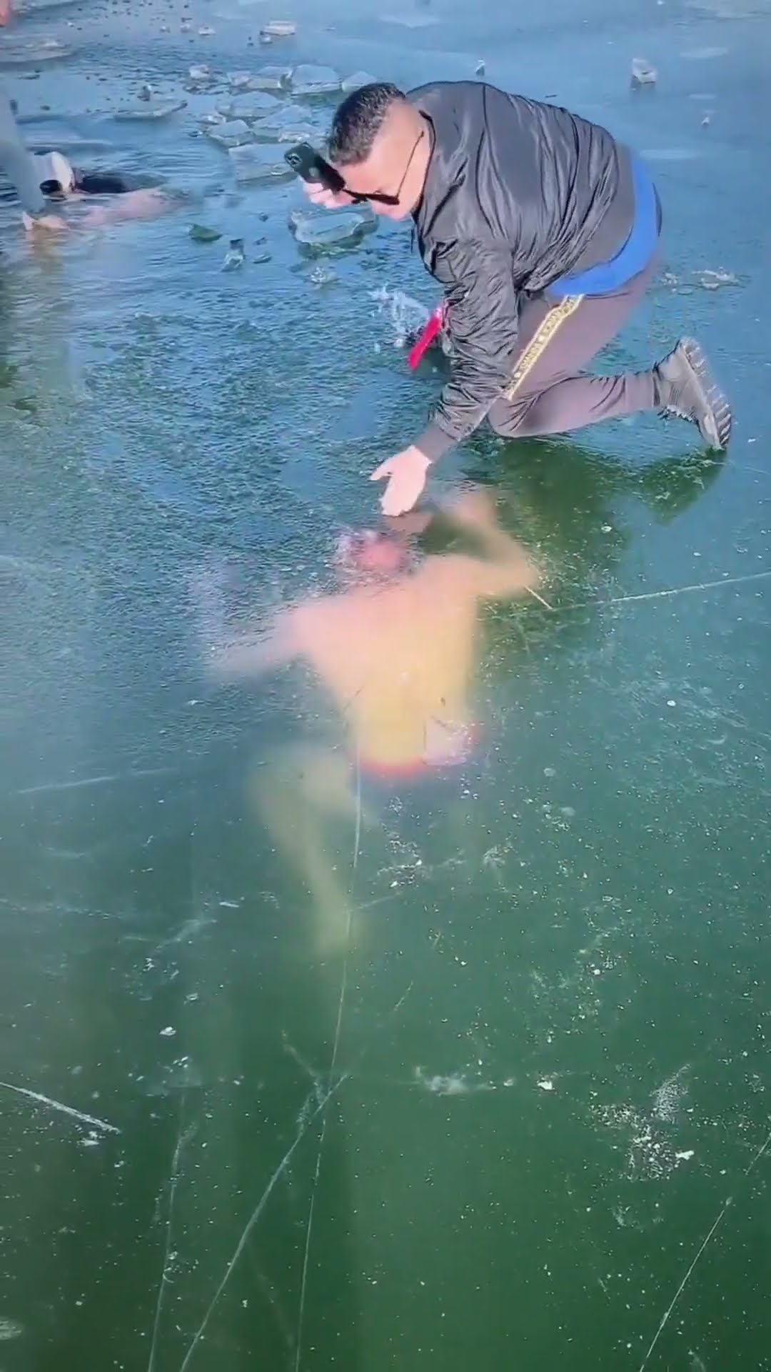 Ice river #shortvideo