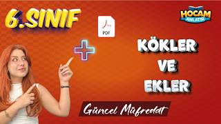 6. Sınıf Türkçe Kökler Ve Ekler Konu Anlatımı Ve Soru Çözümü Inıf