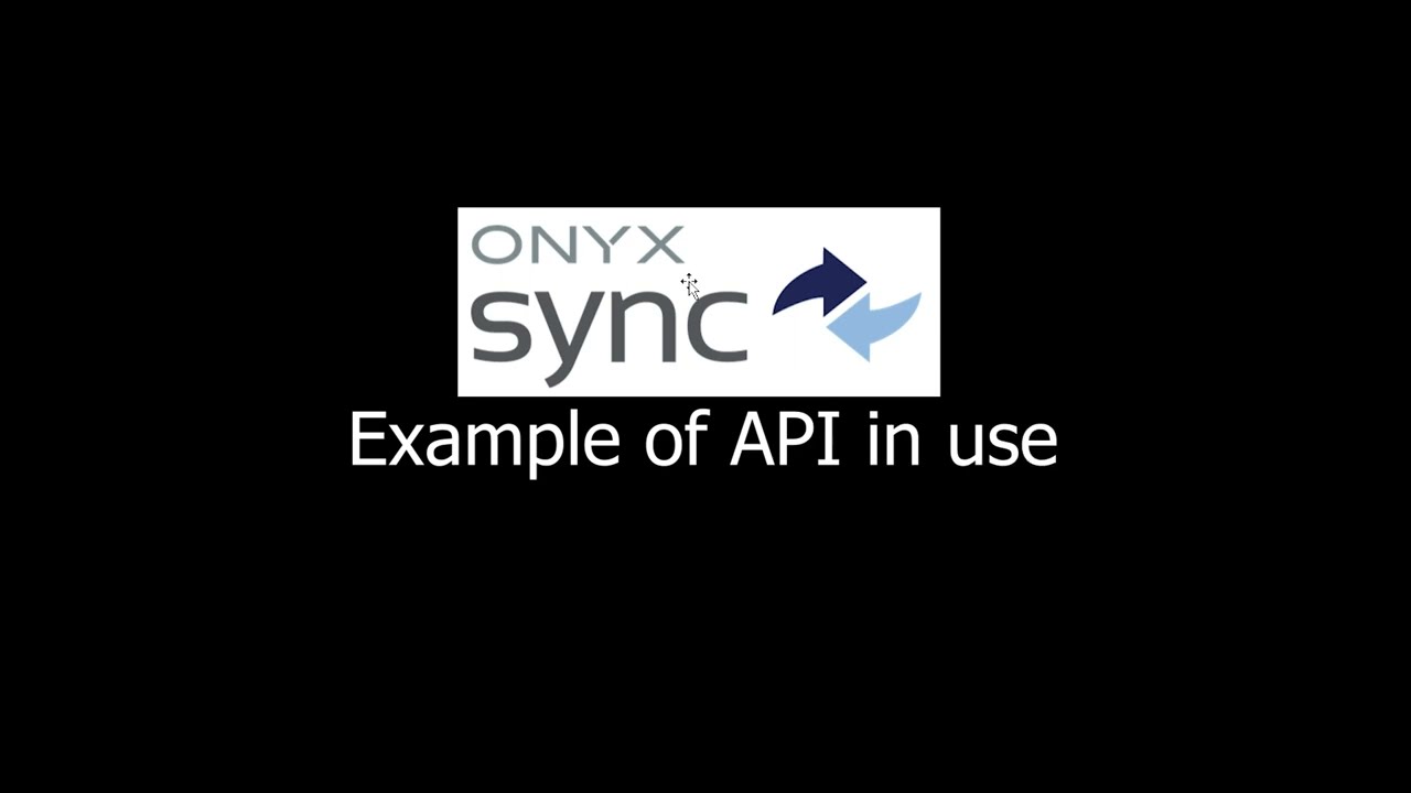 Exemple utilisation API Onyx Sync pour le WEB to Print