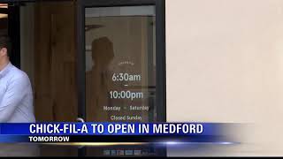 Medford Chick-fil-A prepares for grand opening on Thursday