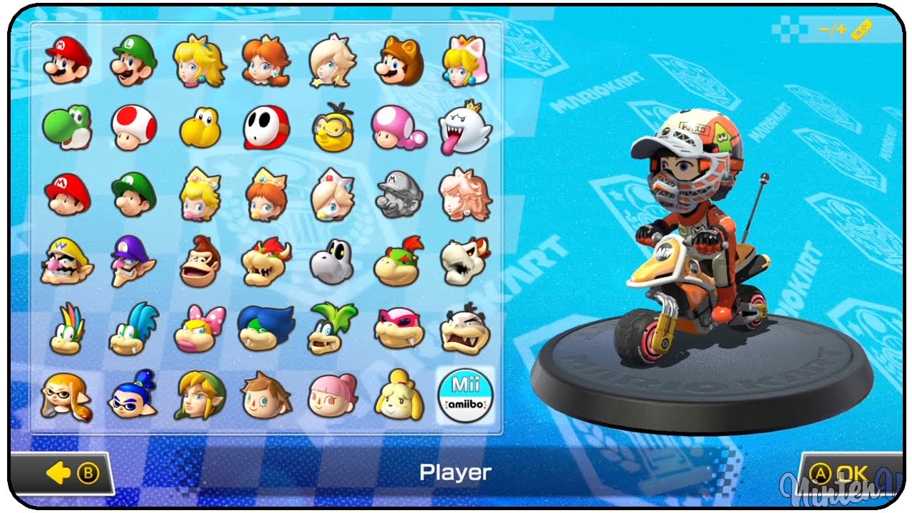 Kart 8 Deluxe All Amiibo - YouTube