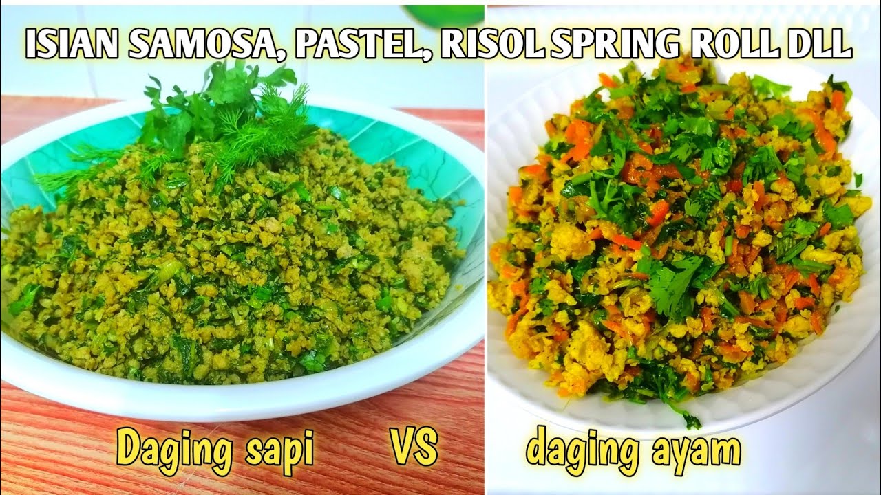 2 Resep Isian Samosa‼️ Khas Timur Tengah Yg Gurih dan Enak