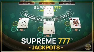 Supreme 777 Jackpots game by Betsoft Gaming | Gameplay screenshot 1