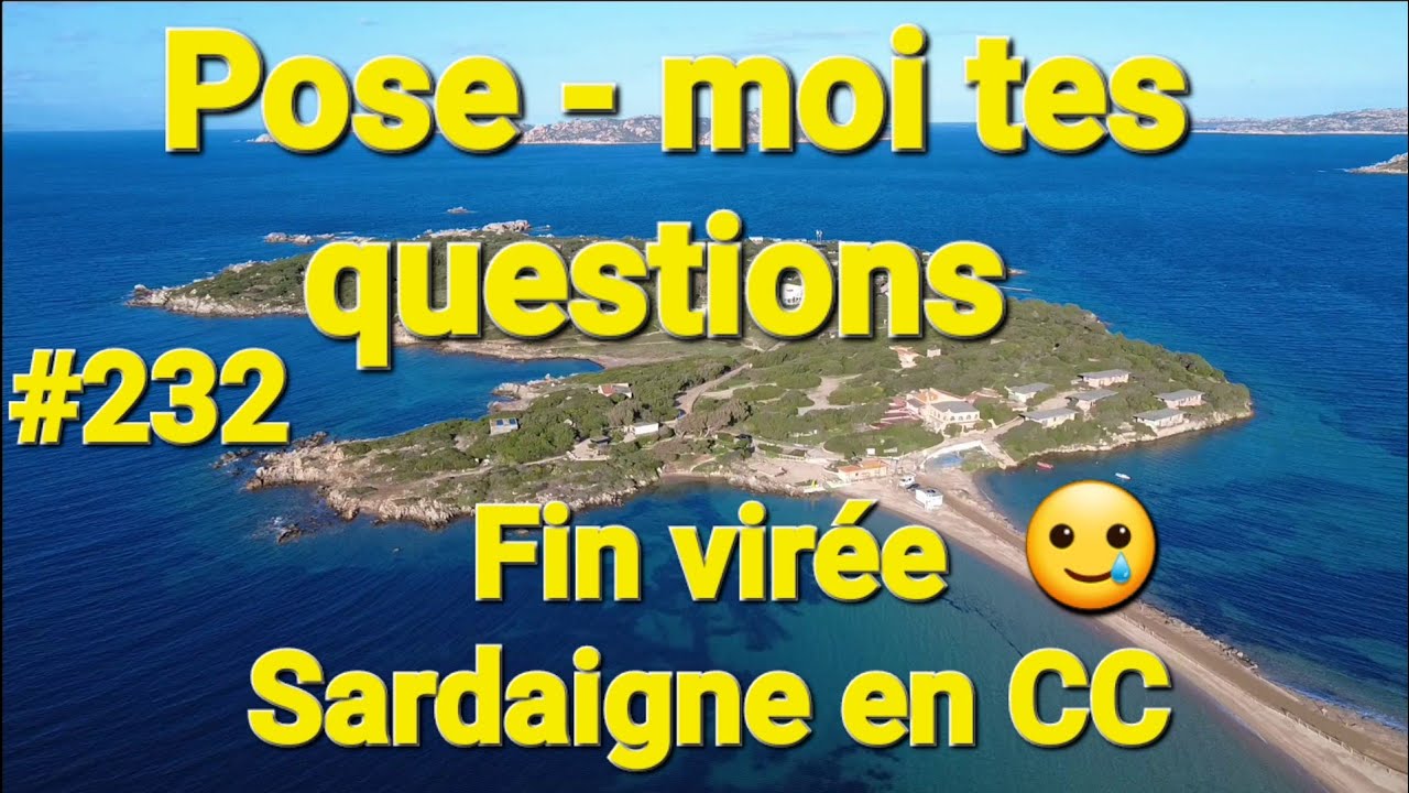 Fin de la virée Sarde en camping-car 
