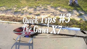 SmackTalk RC Quick Tips #3- The Gaui X7