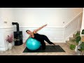 18 Min Prenatal Birth Ball Workout | Optional Hand Weights | All Trimesters