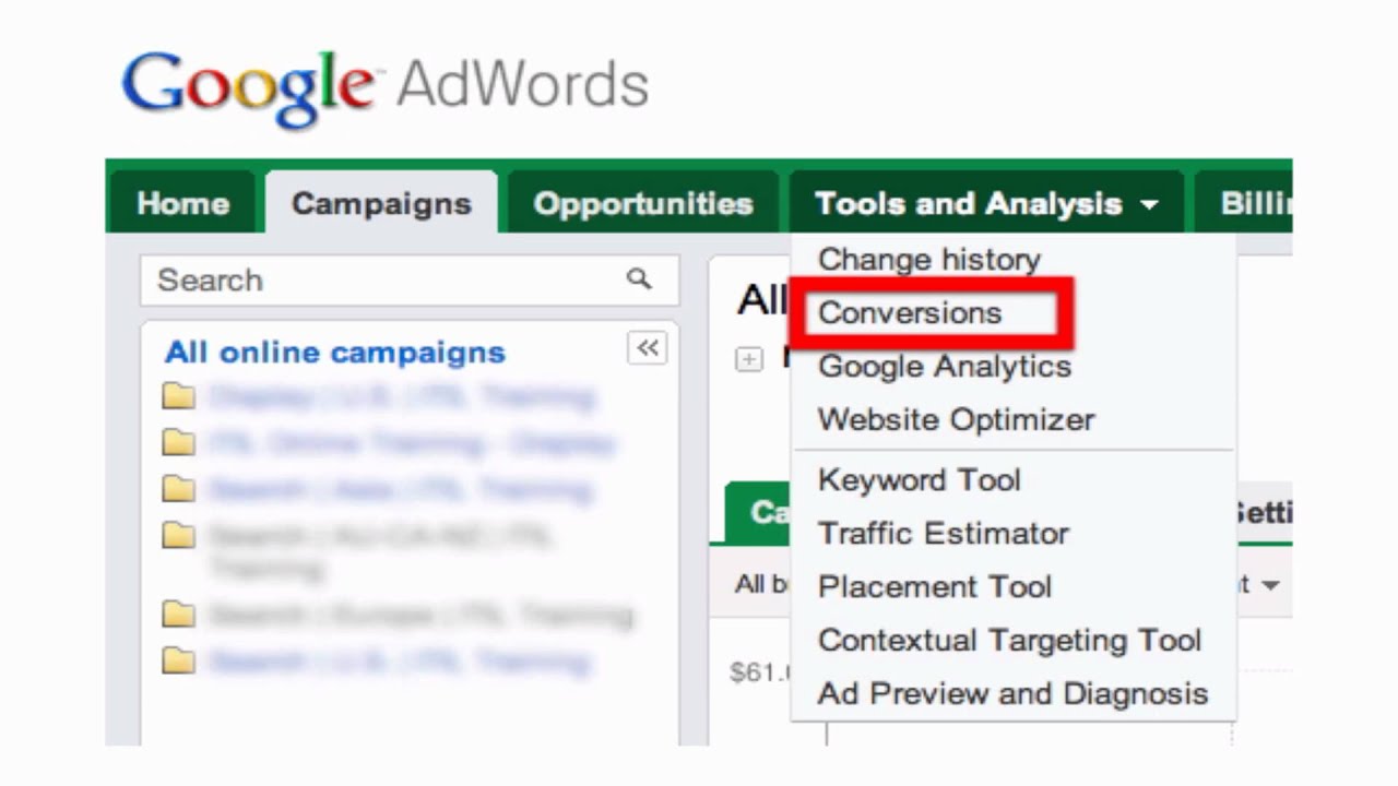 Google AdWords Search Funnels and Attribution