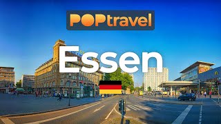 Walking in ESSEN / Germany 🇩🇪- City Center - 4K 60fps (UHD)