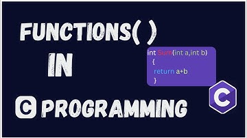 Functions in C Programming Explained || Built-in VS User Defined Function || Part-1 || C-programming
