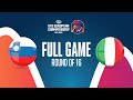 Slovenia v Italy | Full Basketball Game | FIBA U18 European Championship 2023 image