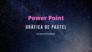 Gráfica de pastel en Power Point