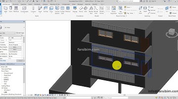 آموزش نرم افزار رویت معماری - مقدمه فصل 4 Autodesk Revit Architecture Tutorial
