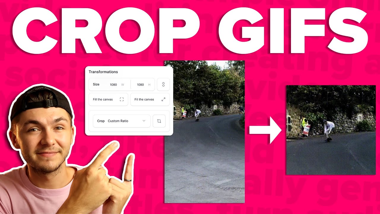 GIF Editor Online, How to Crop A GIF