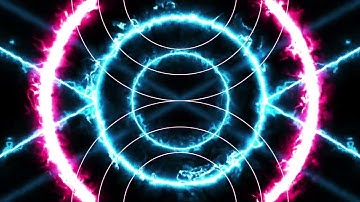 Laser Vj Loop For Projection Turquoise and Blue - Laser Show Animation - DJ Background Loopable