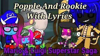 The Ethans Re-React To:Popple And Rookie With Lyrics By Juno Songs (Gacha Club)